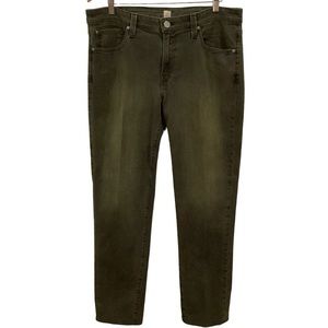 Agave Tag Size 35 Jeans No. 11 Classic (Actual 37x31.5) Mens Forest Green